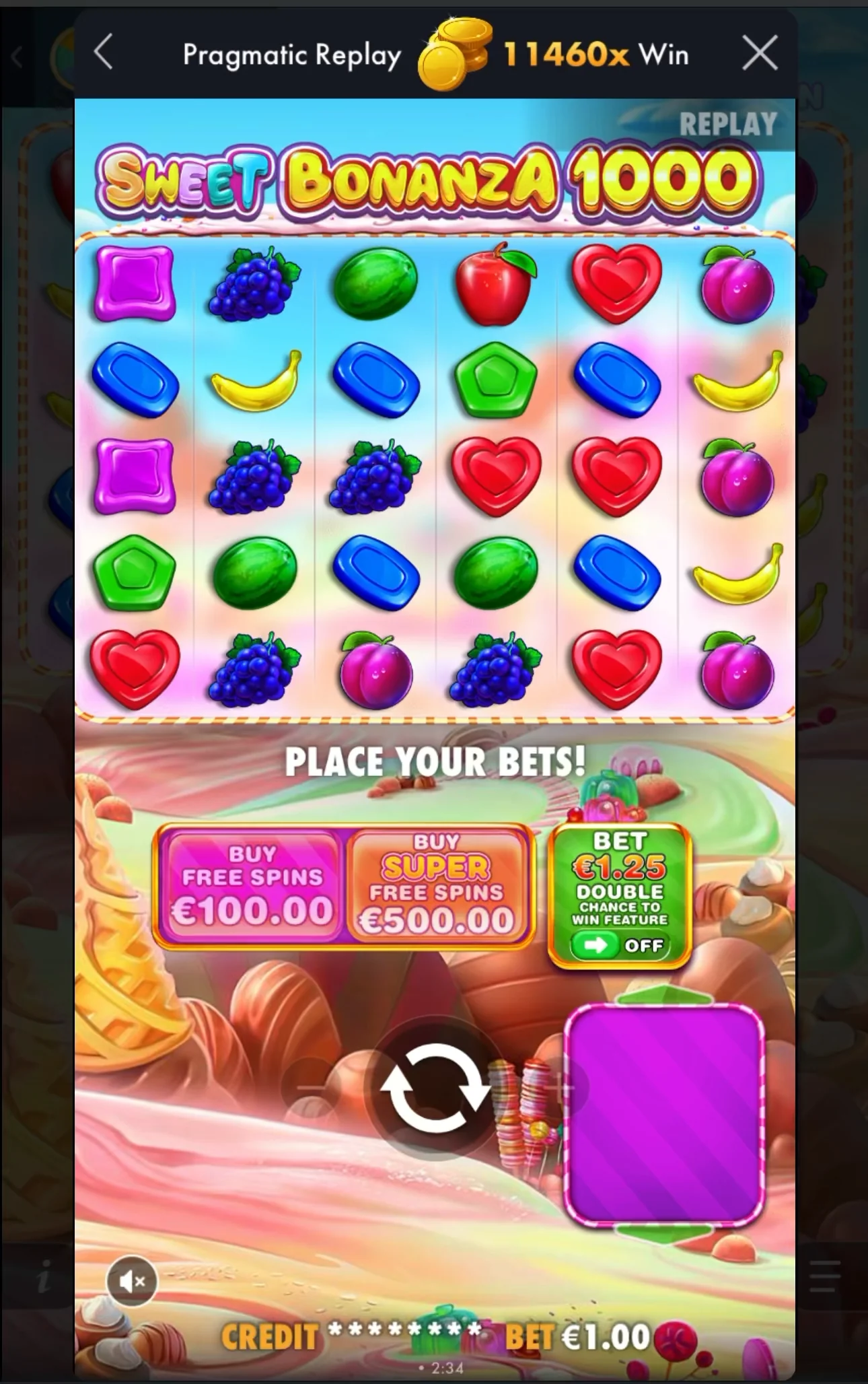Sweet Bonanza optimizado para smartphones con interfaz táctil y diseño responsivo